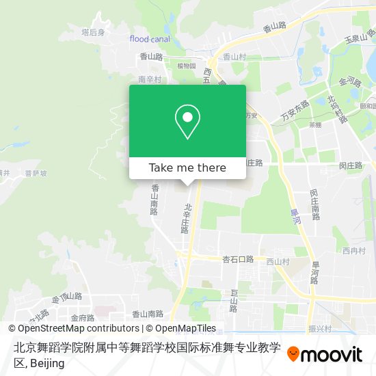 北京舞蹈学院附属中等舞蹈学校国际标准舞专业教学区 map