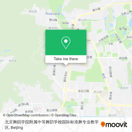 北京舞蹈学院附属中等舞蹈学校国际标准舞专业教学区 map