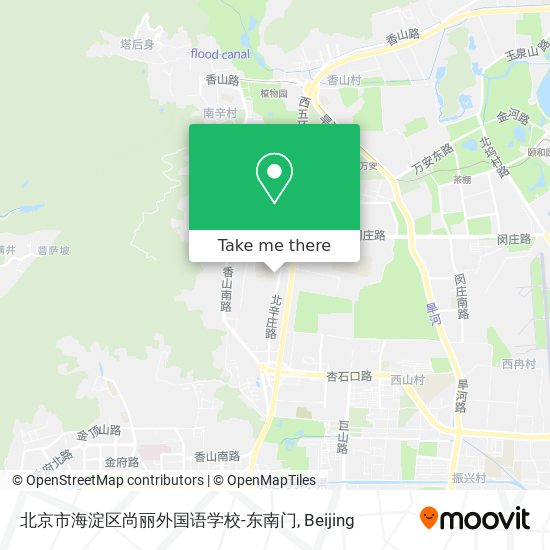 北京市海淀区尚丽外国语学校-东南门 map