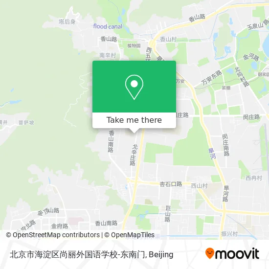 北京市海淀区尚丽外国语学校-东南门 map