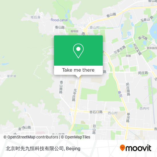 北京时先九恒科技有限公司 map