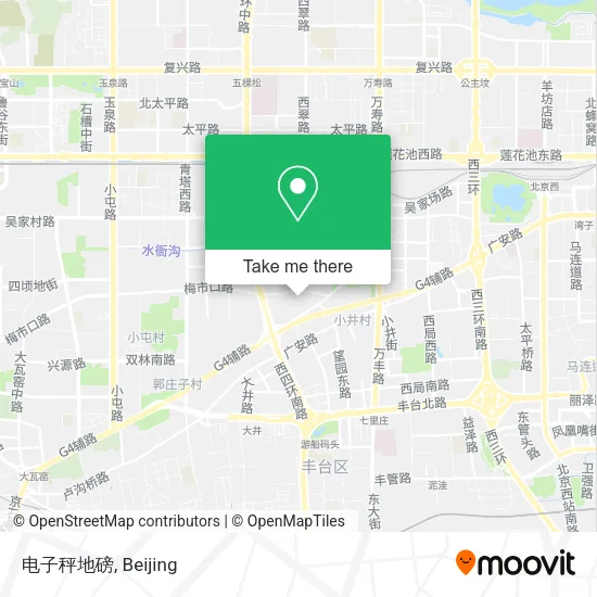 电子秤地磅 map