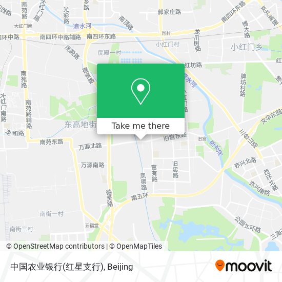 中国农业银行(红星支行) map