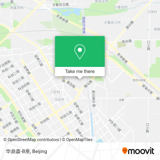 华鼎森-B座 map