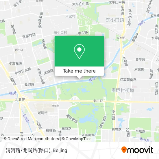 清河路/龙岗路(路口) map