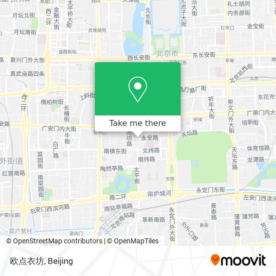 欧点衣坊 map