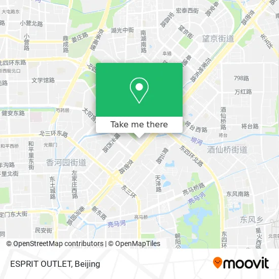 ESPRIT OUTLET map