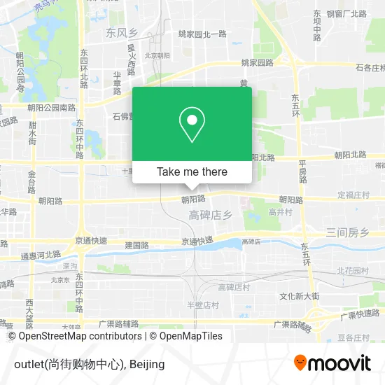 outlet(尚街购物中心) map