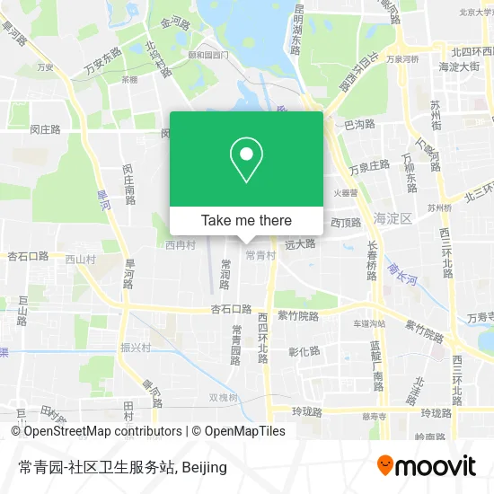 常青园-社区卫生服务站 map