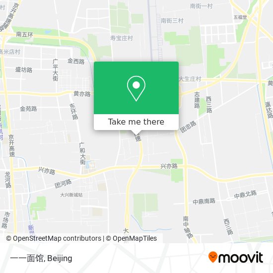 一一面馆 map
