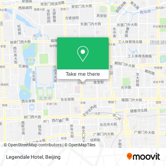 Legendale Hotel map