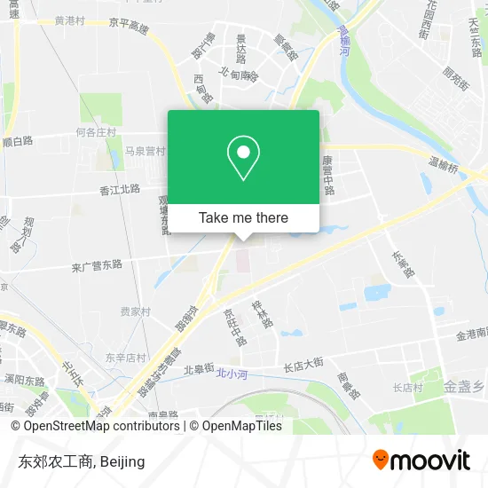 东郊农工商 map