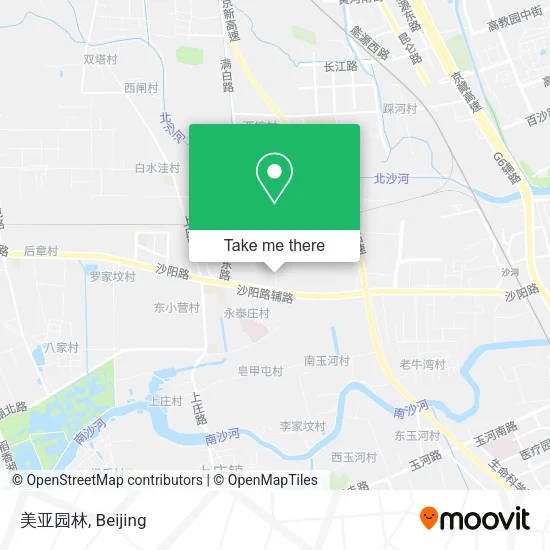 美亚园林 map