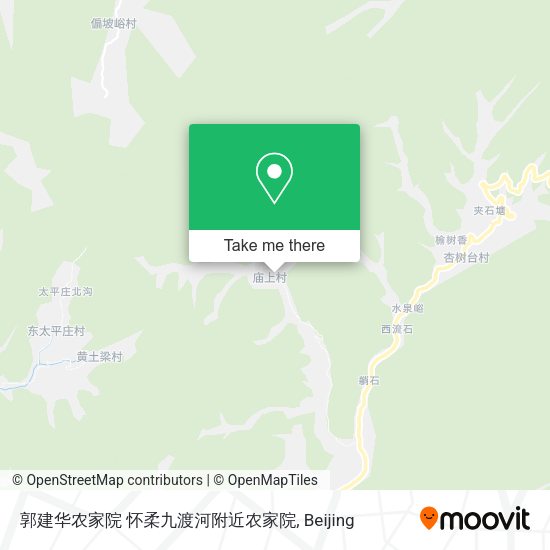 郭建华农家院 怀柔九渡河附近农家院 map