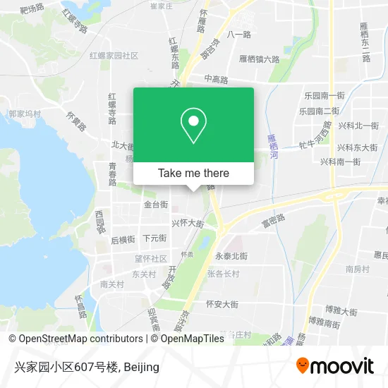 兴家园小区607号楼 map