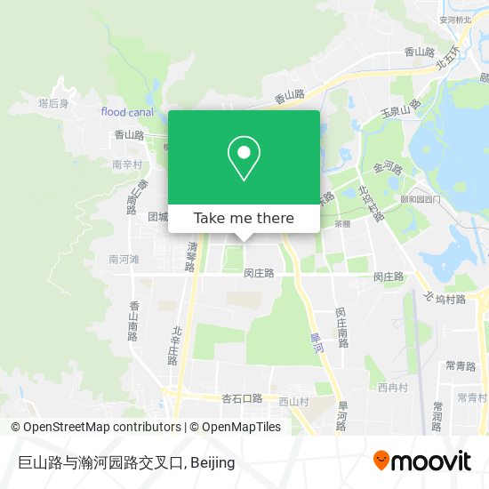 巨山路与瀚河园路交叉口 map