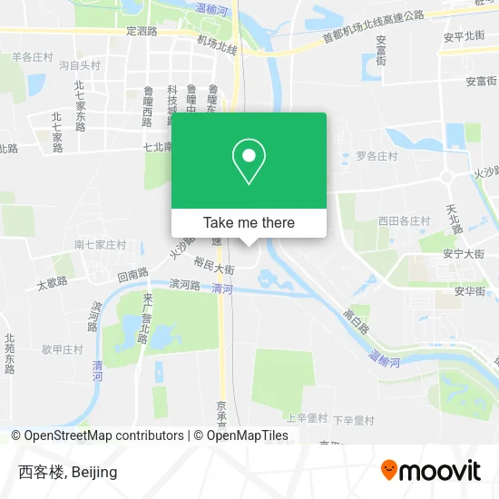 西客楼 map