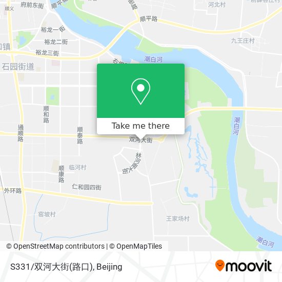 S331/双河大街(路口) map