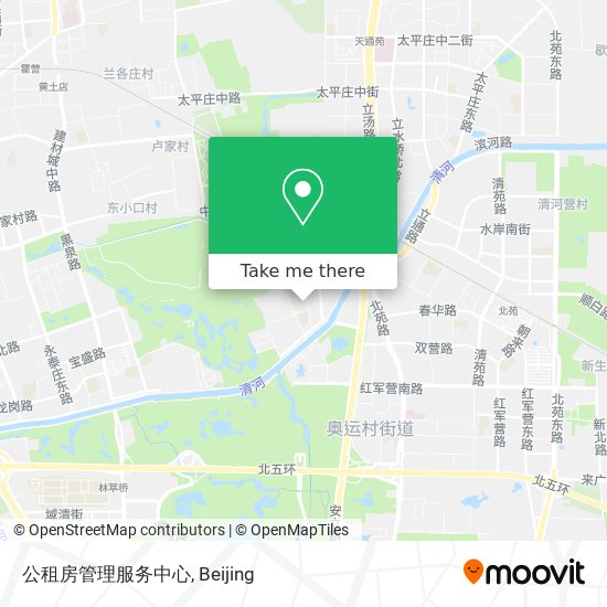 公租房管理服务中心 map