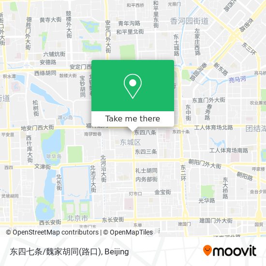 东四七条/魏家胡同(路口) map