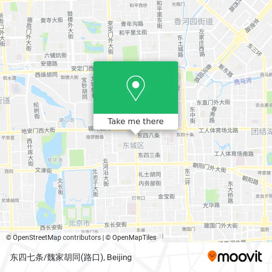 东四七条/魏家胡同(路口) map