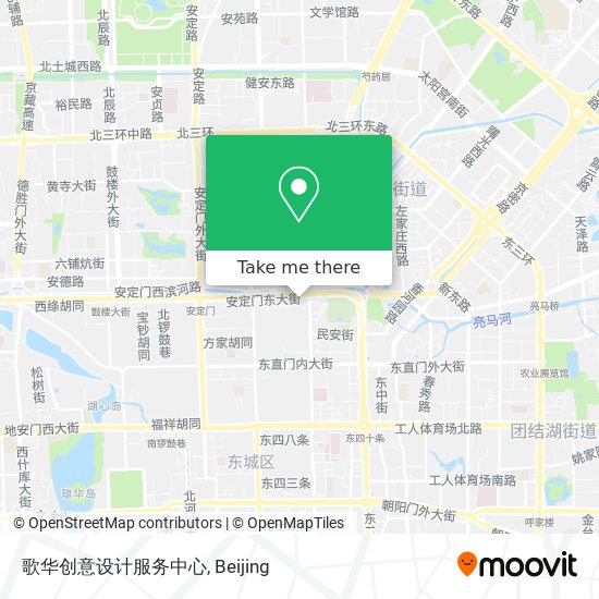 歌华创意设计服务中心 map