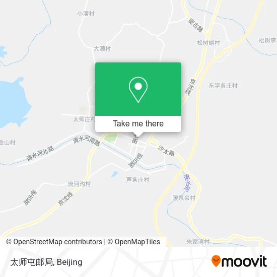 太师屯邮局 map