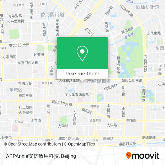 APPAnnie安亿致用科技 map