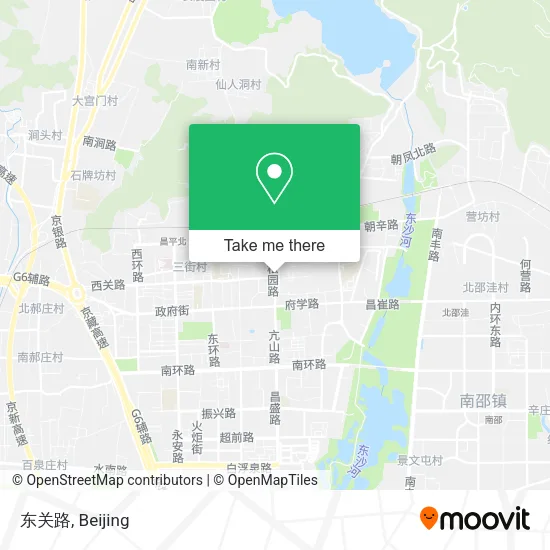 东关路 map