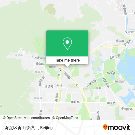海淀区香山茶炉厂 map