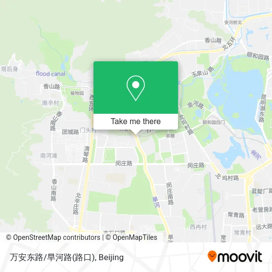 万安东路/旱河路(路口) map