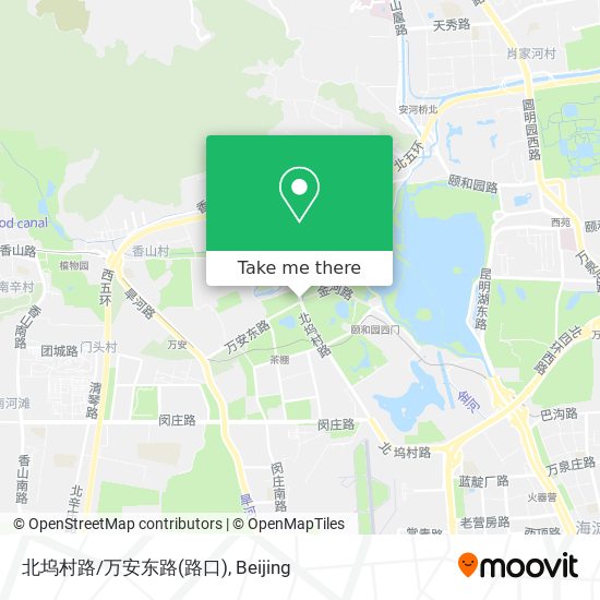 北坞村路/万安东路(路口) map