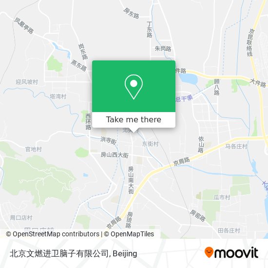 北京文燃进卫脑子有限公司 map