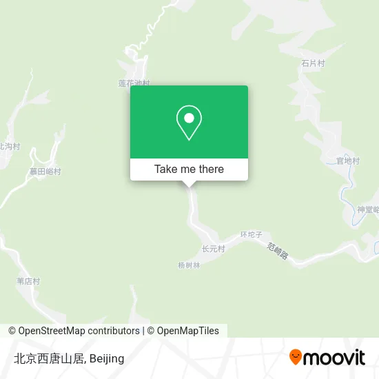 北京西唐山居 map