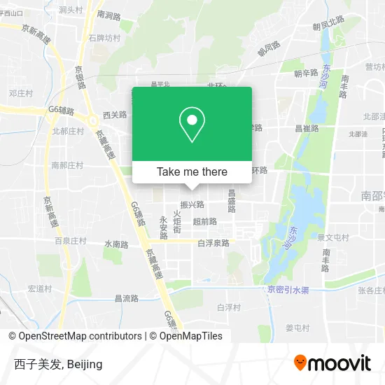 西子美发 map