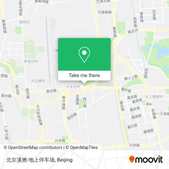 北京溪燃-地上停车场 map