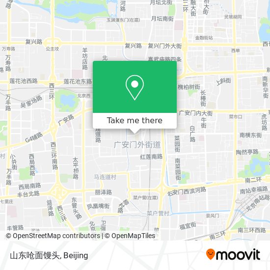 山东呛面馒头 map