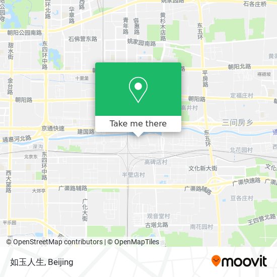 如玉人生 map