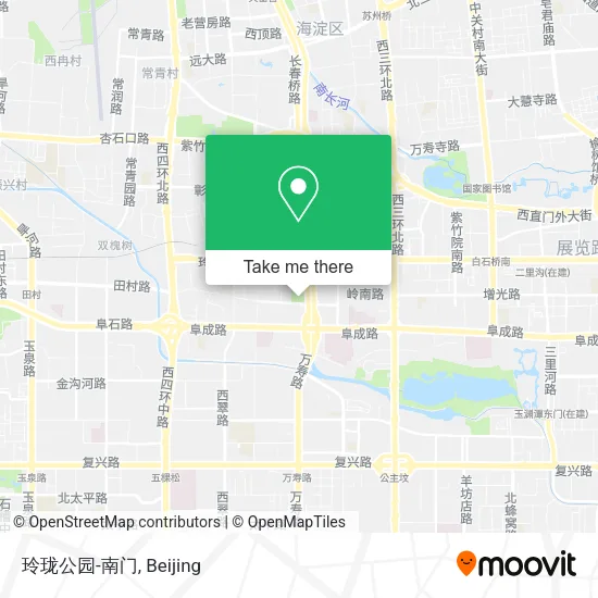 玲珑公园-南门 map