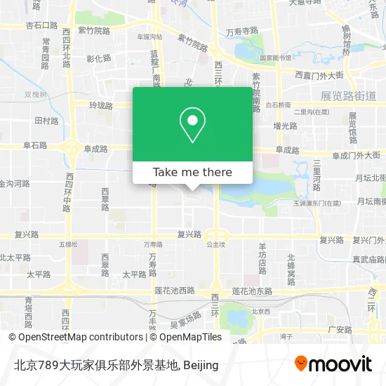 北京789大玩家俱乐部外景基地 map