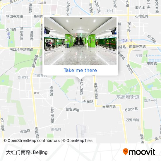 大红门南路 map