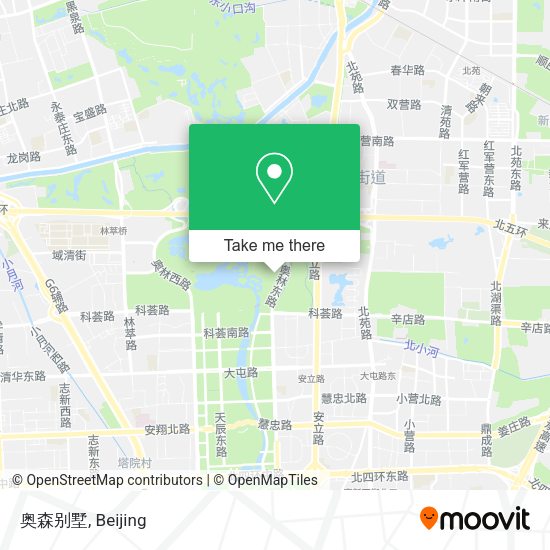 奥森别墅 map