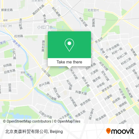 北京奥森科贸有限公司 map