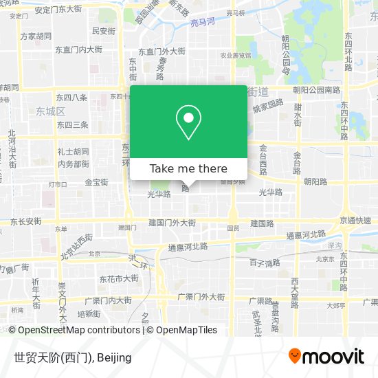 世贸天阶(西门) map