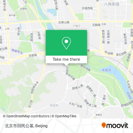 北京市回民公墓 map