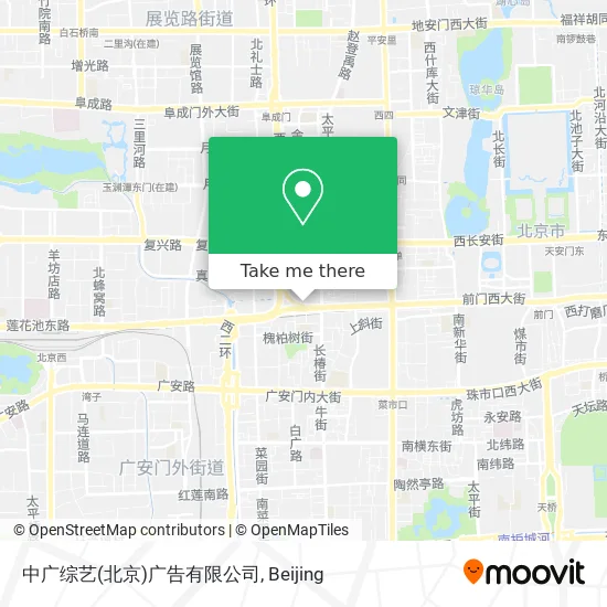 中广综艺(北京)广告有限公司 map