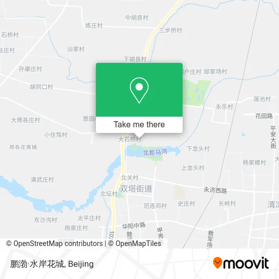 鹏渤·水岸花城 map