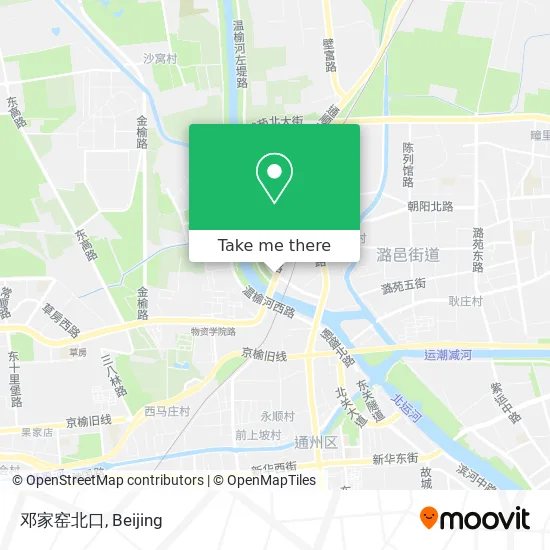 邓家窑北口 map