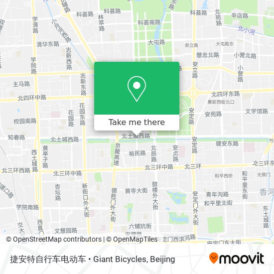 捷安特自行车电动车 • Giant Bicycles map