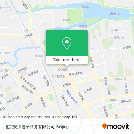 北京安虫电子商务有限公司 map